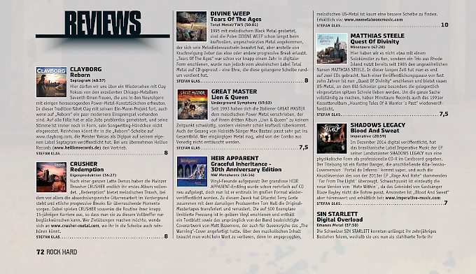 ROCK HARD magazine