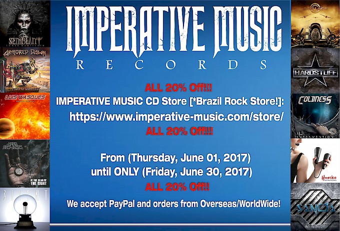 ALL 20% Off!!! - *IMPERATIVE MUSIC CD Store
