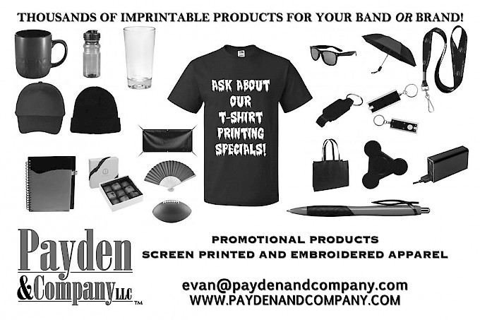 Promotional items to your Band