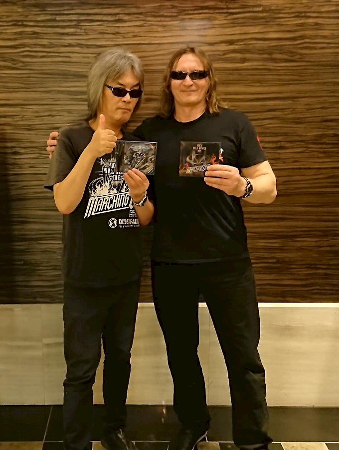 MARCHING OUT in International Compilation