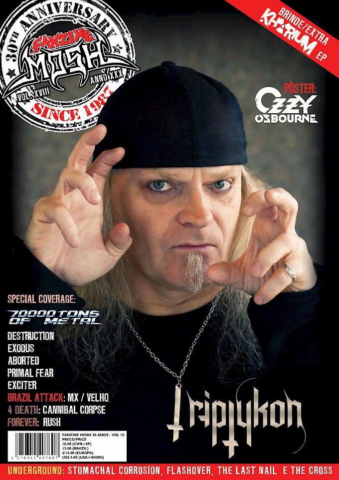 ROCK MAGAZINE / Fanzine Mosh # 18 (Brazil)