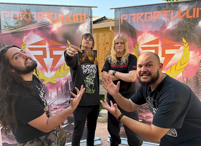 Parabellum on worldwide Metal Compilation CD Parabellum on worldwide Metal Compilation CD